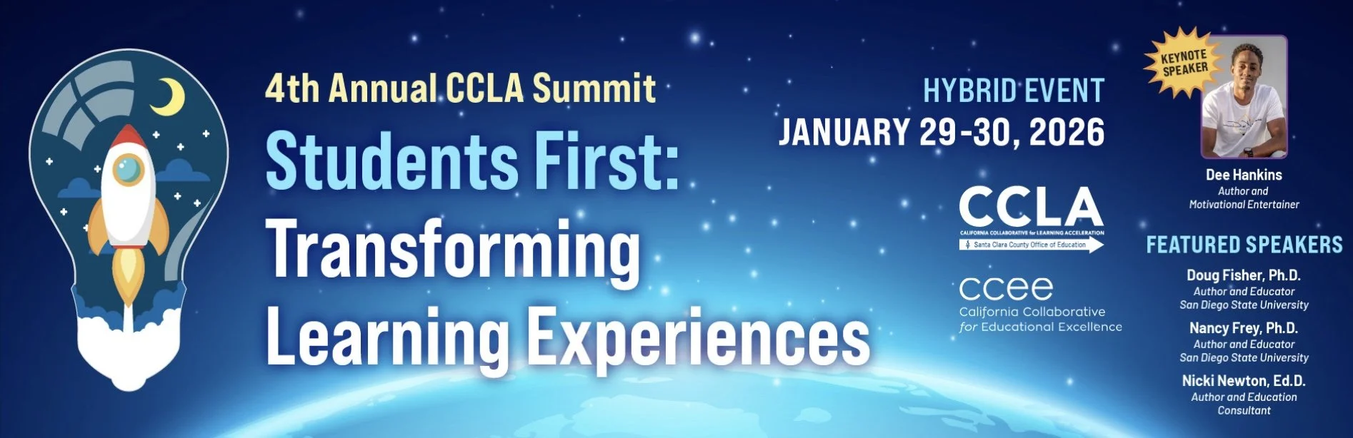 Join Us for the 4th Annual CCLA Summit: Students First – Transforming Learning Experiences!
