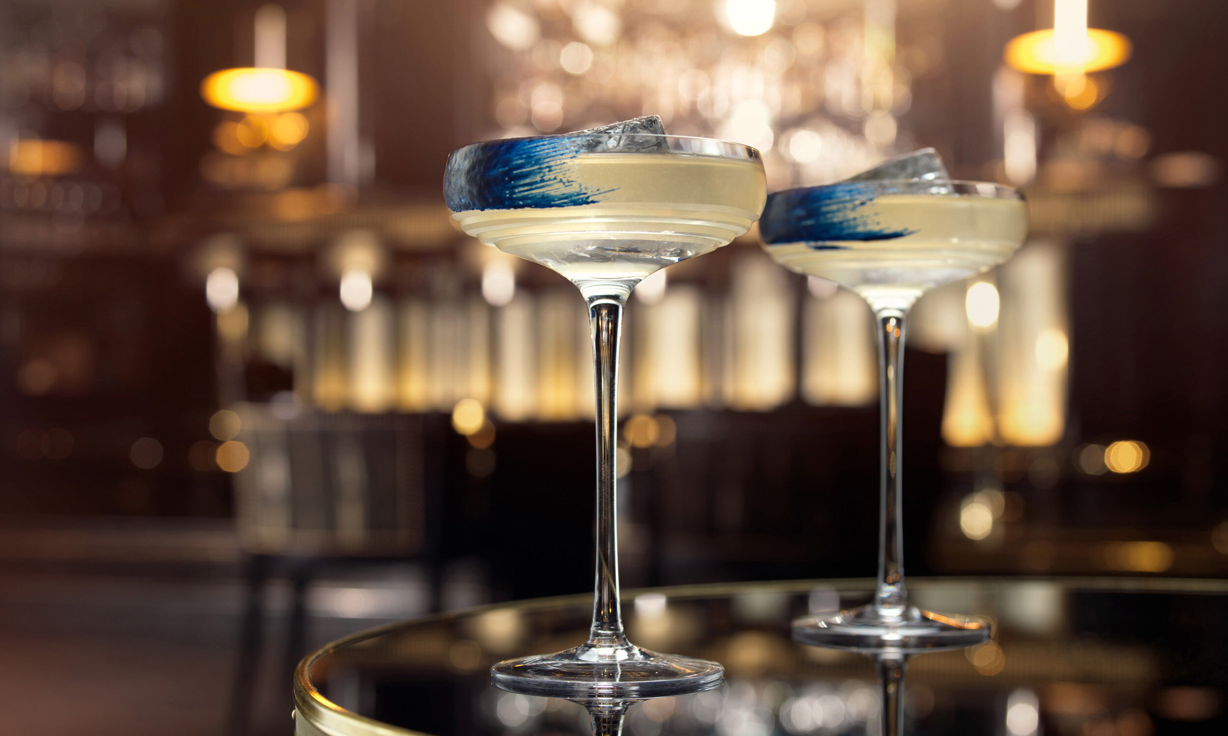 On location drinks photography for luxury hotel The Savoy in London