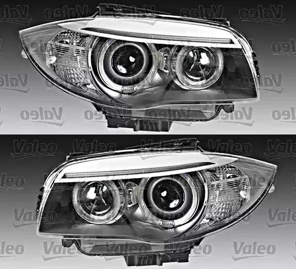 BMW 1 Series Bi Xenon Adaptive LCI HeadLights LCI Pair DRL 2011UP E81