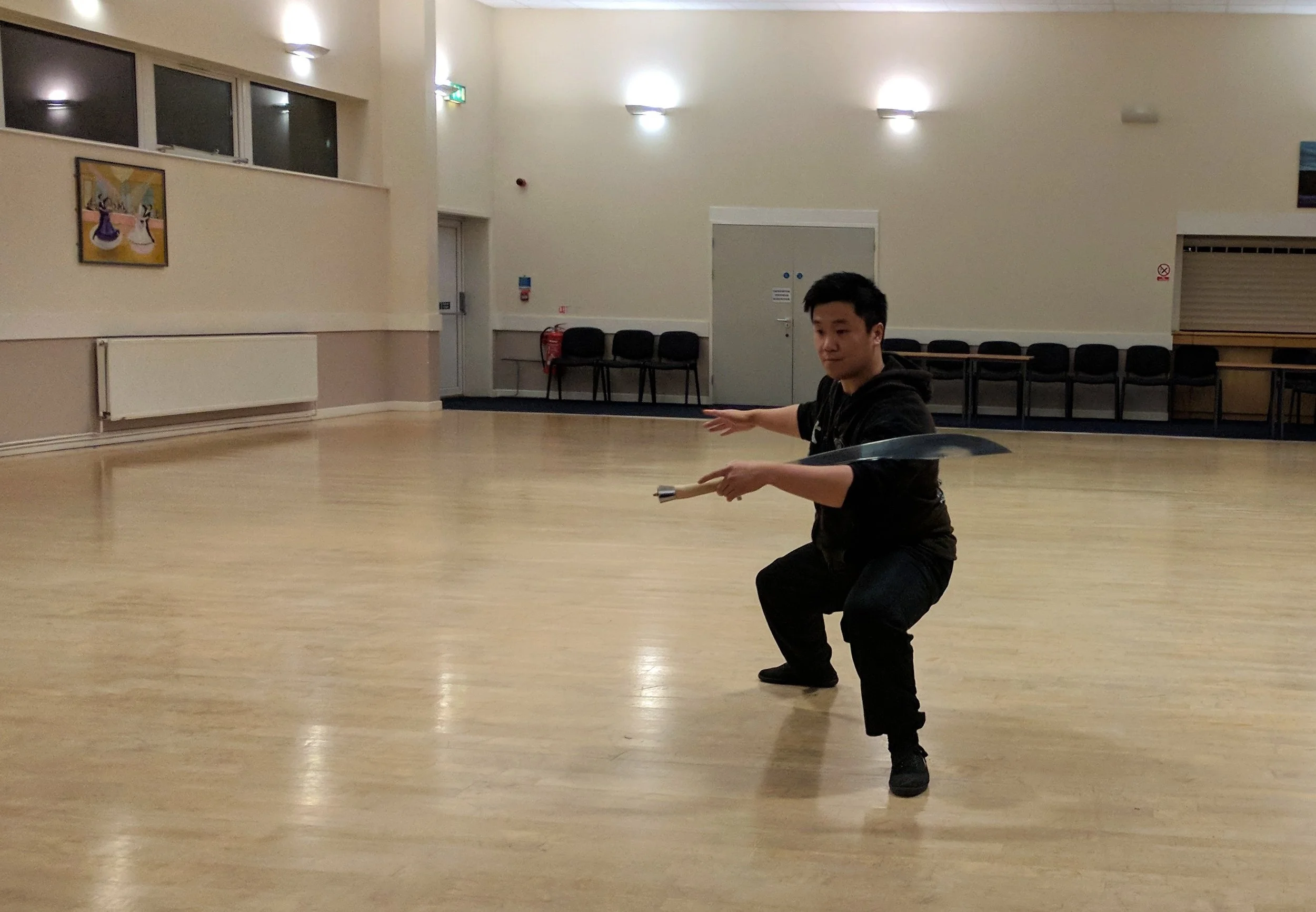 Shaun Demos the Sabre Form