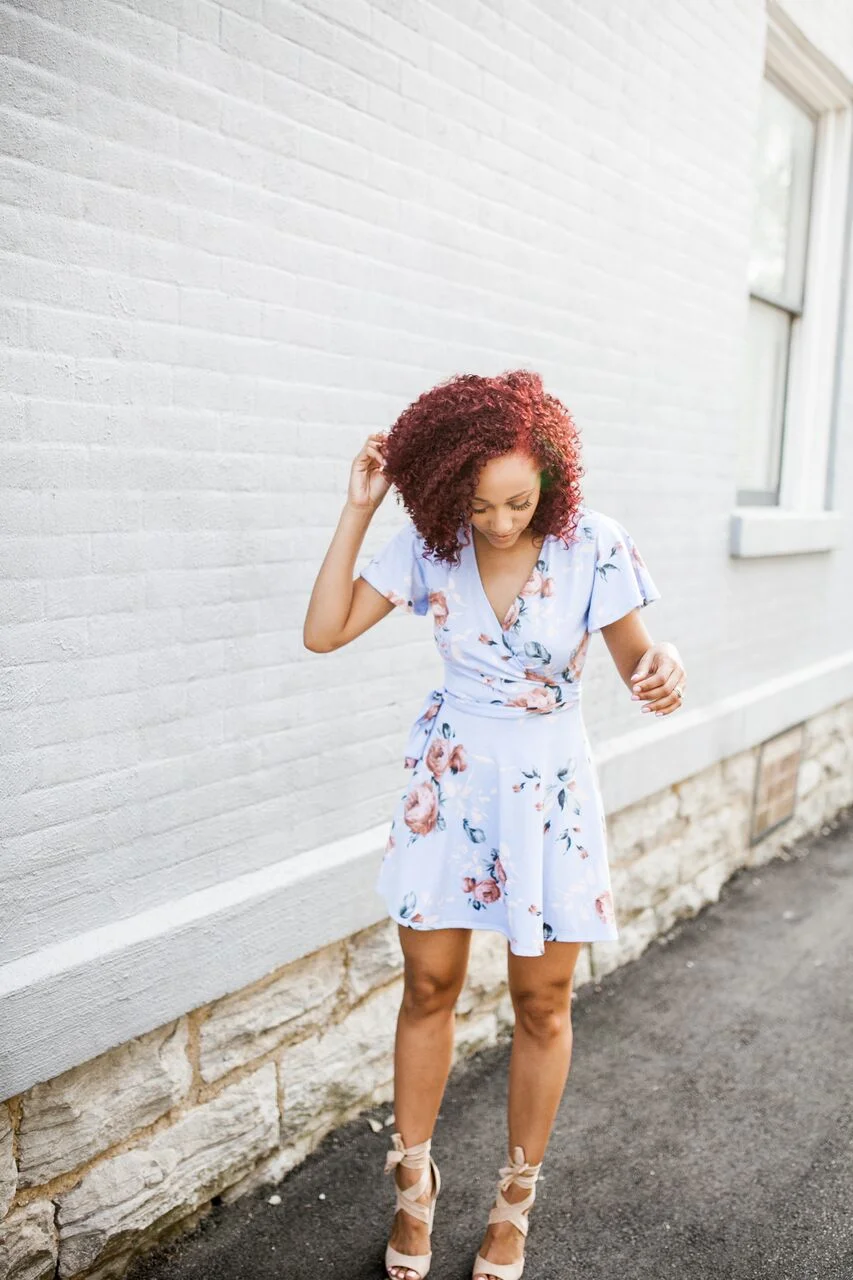 francesca's wrap dress