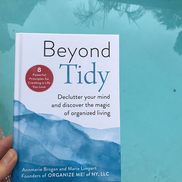 So excited for and beyond proud of my friend and colleague @annmarie_brogan for publishing her first book Beyond Tidy! This is not just another how to get your sh*t in order book, &quot;This book is a fusion of our best organizing principles with pos