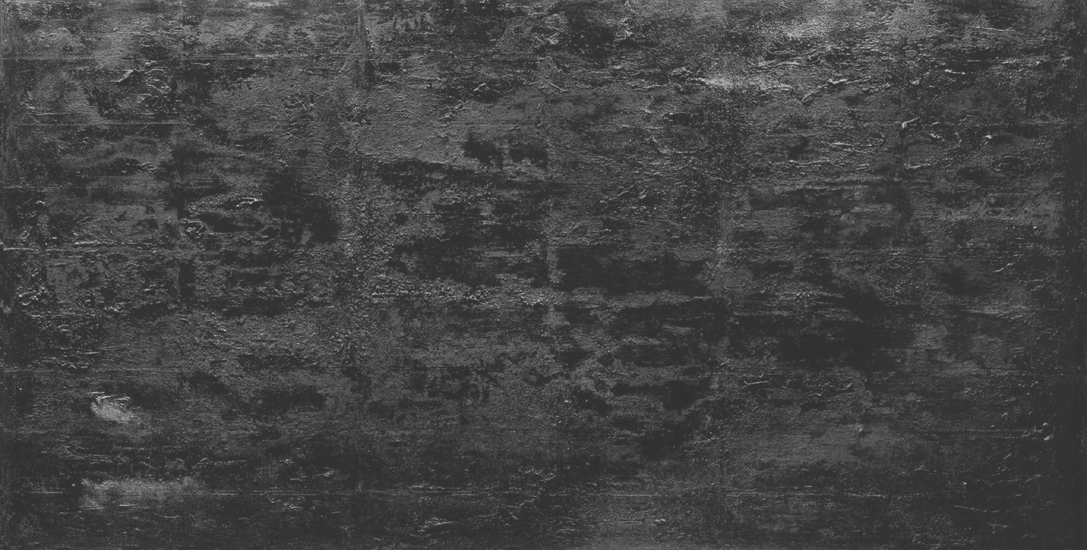  Deep in black,&nbsp;2007 &nbsp;oil mixed media canvas &nbsp;96x48" 