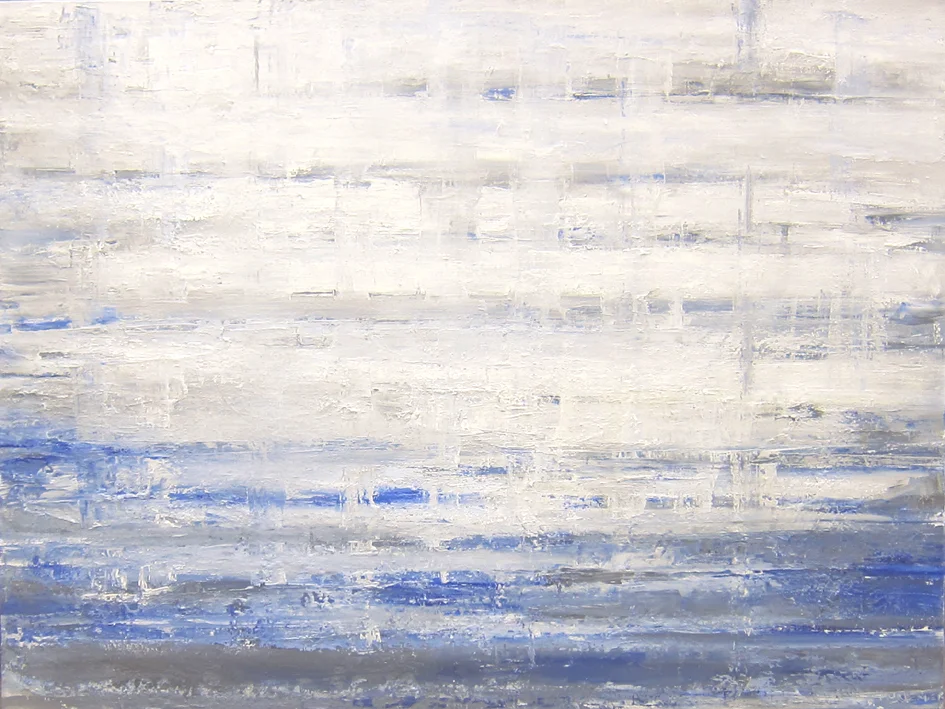 Through, 2016 oil on canvas, 48x36"