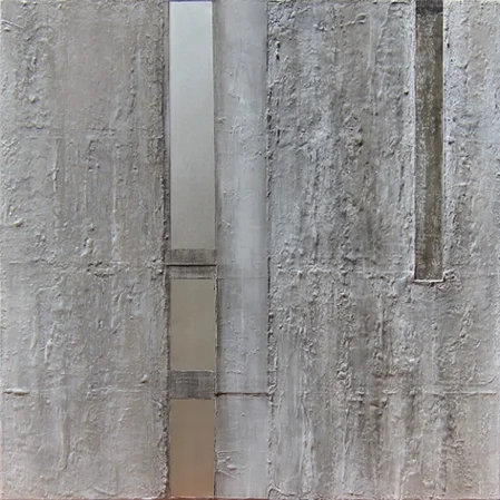 Sequential paths, 2011 oil, mixed media on canvas 31x31" 
