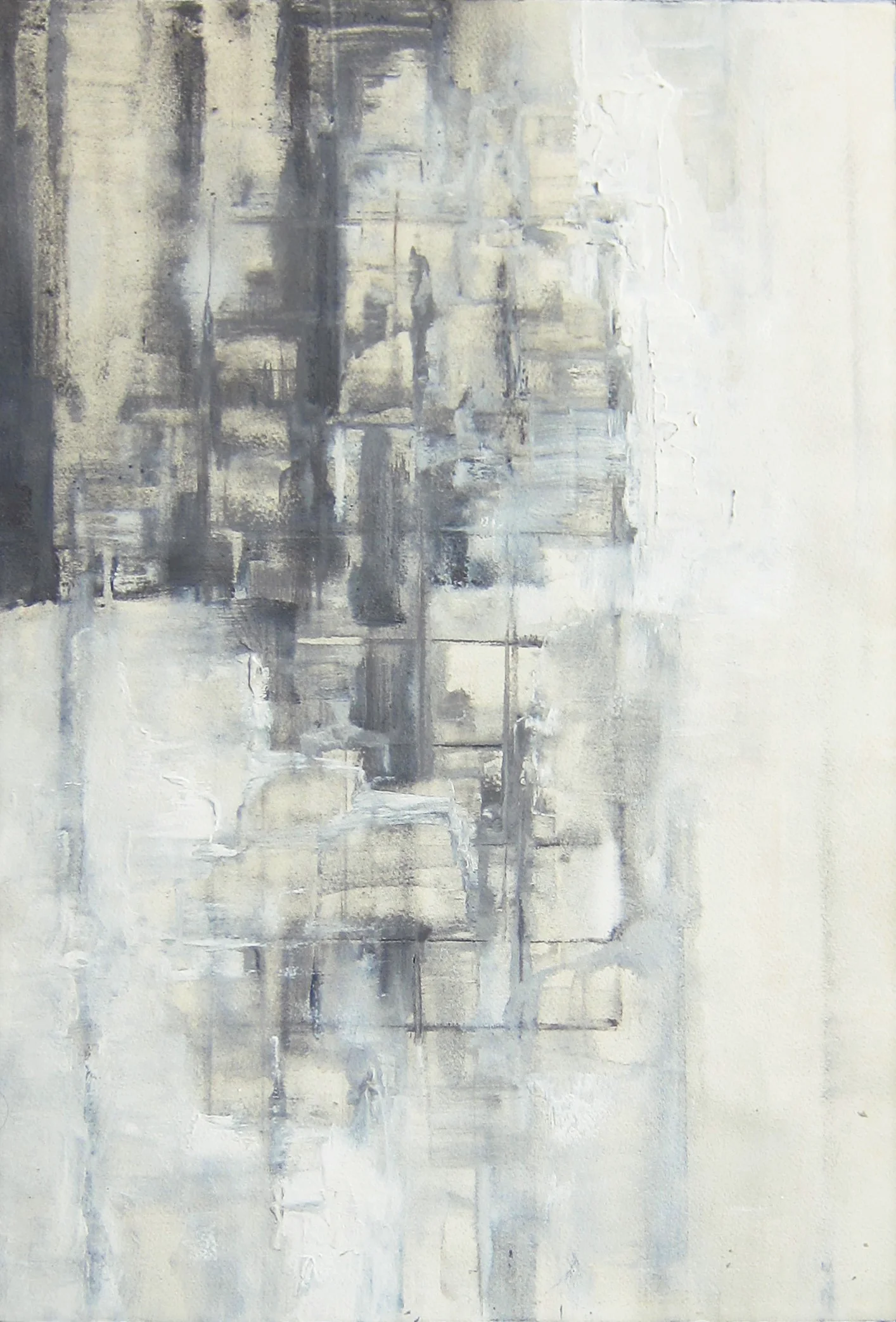 Sequences, 2019 mixed media on paper, 22x15