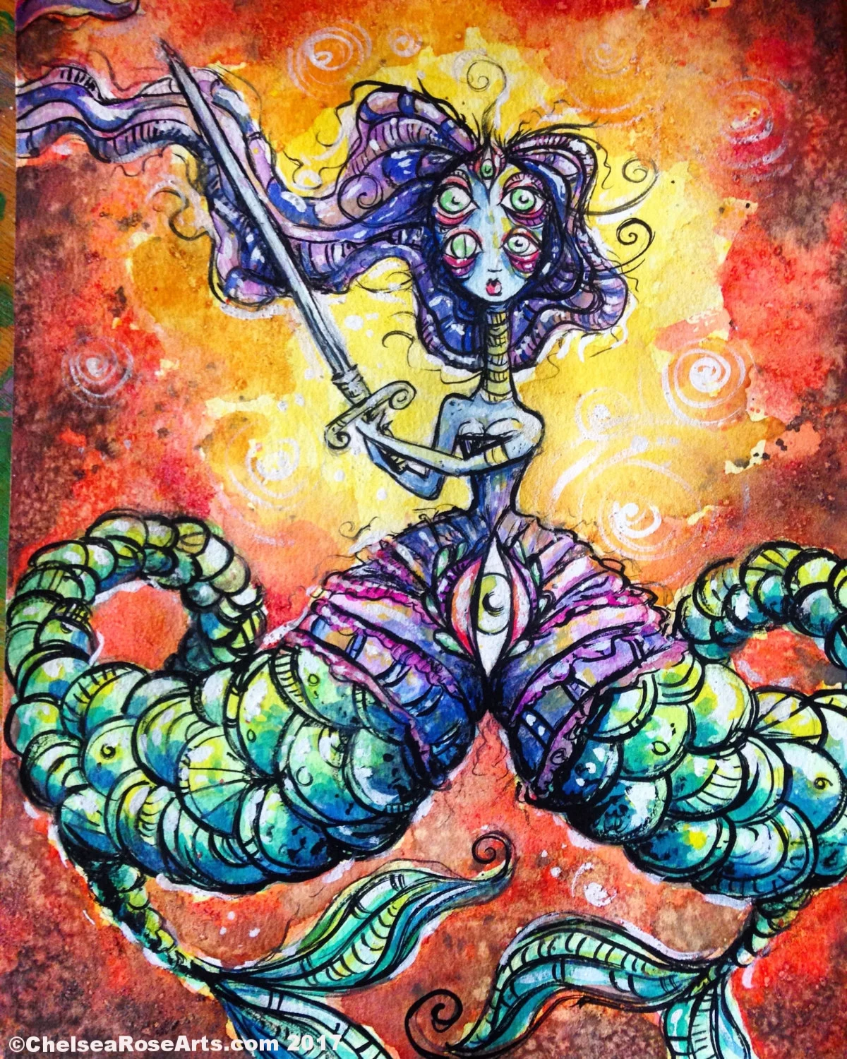 Yoni Third Eye Warrior 2017