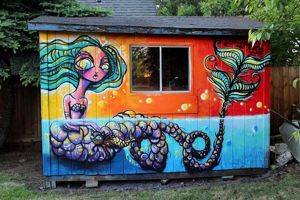 Mermay shed, Vancouver WA 2018