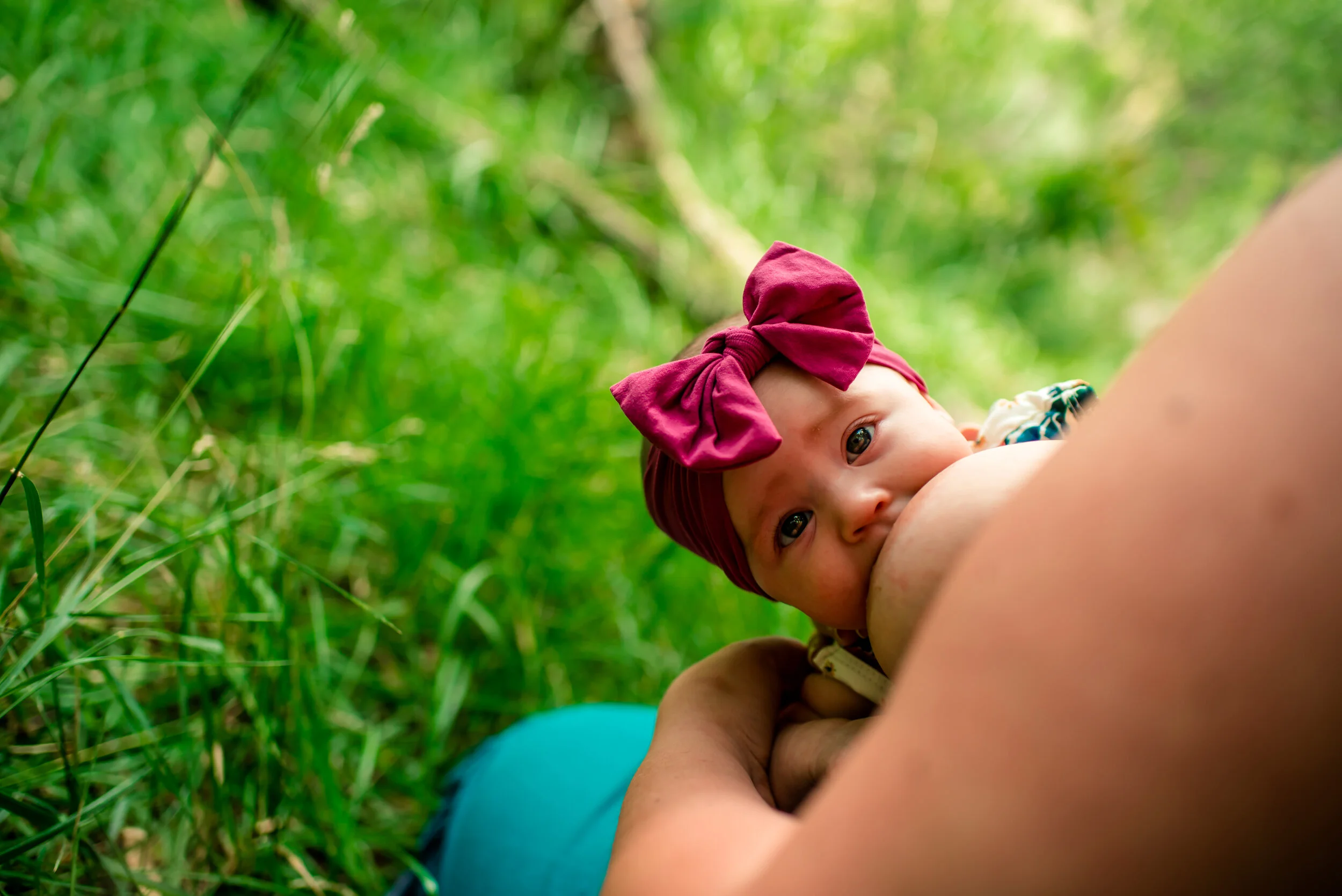 breastfeeding baby eyes national breastfeeding week