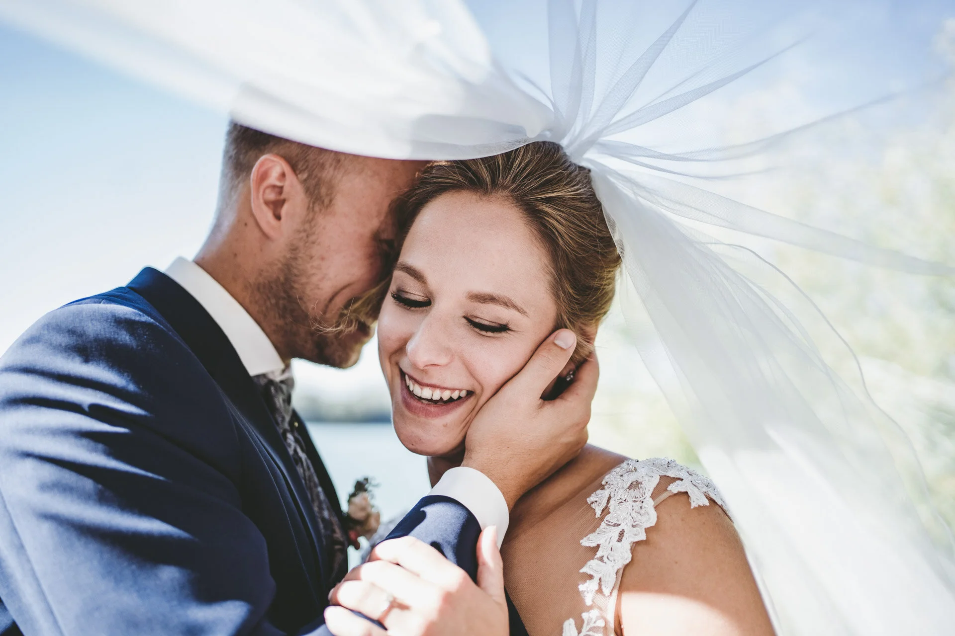 Eine Hochzeit im zauberhaften Lychen umgeben von Wasser im Seehotel Lindenhof