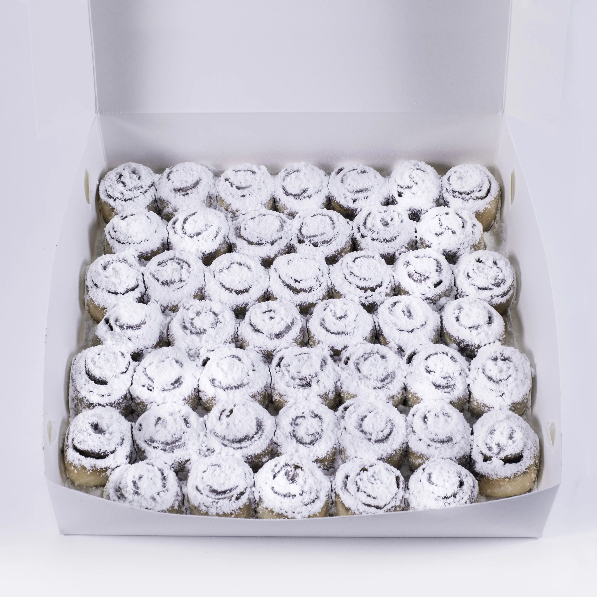 Box of 45 Mini Cinnamon Scrolls