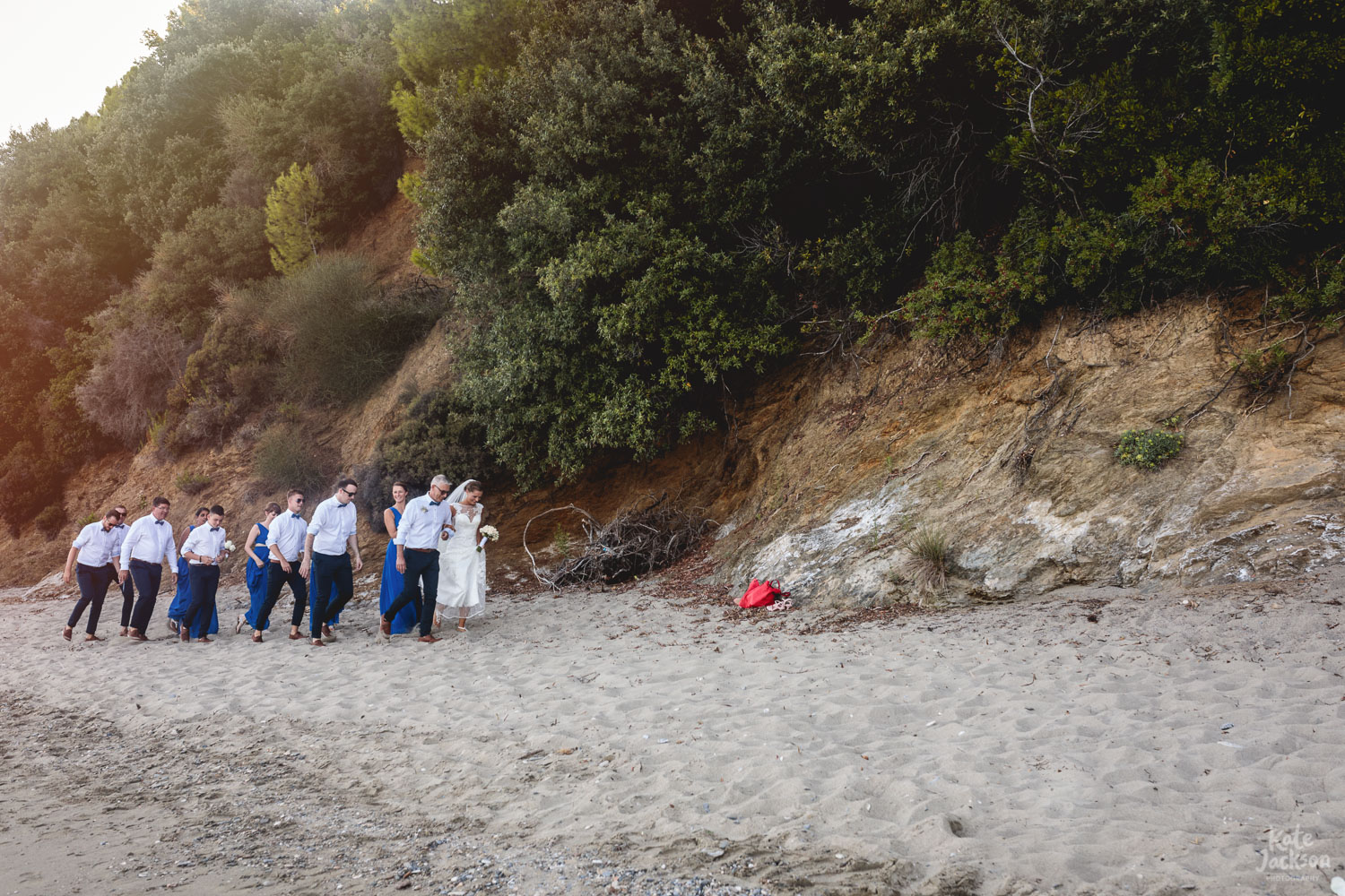 Relaxed Beach Wedding Photography