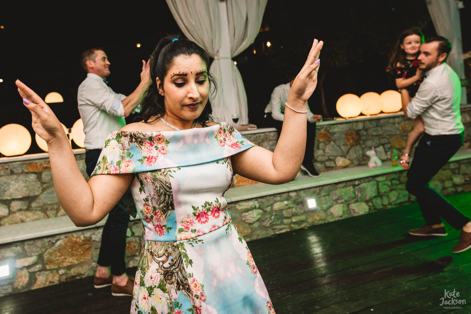 Fun Wedding Party Dance At Kassandra Bay Resorts