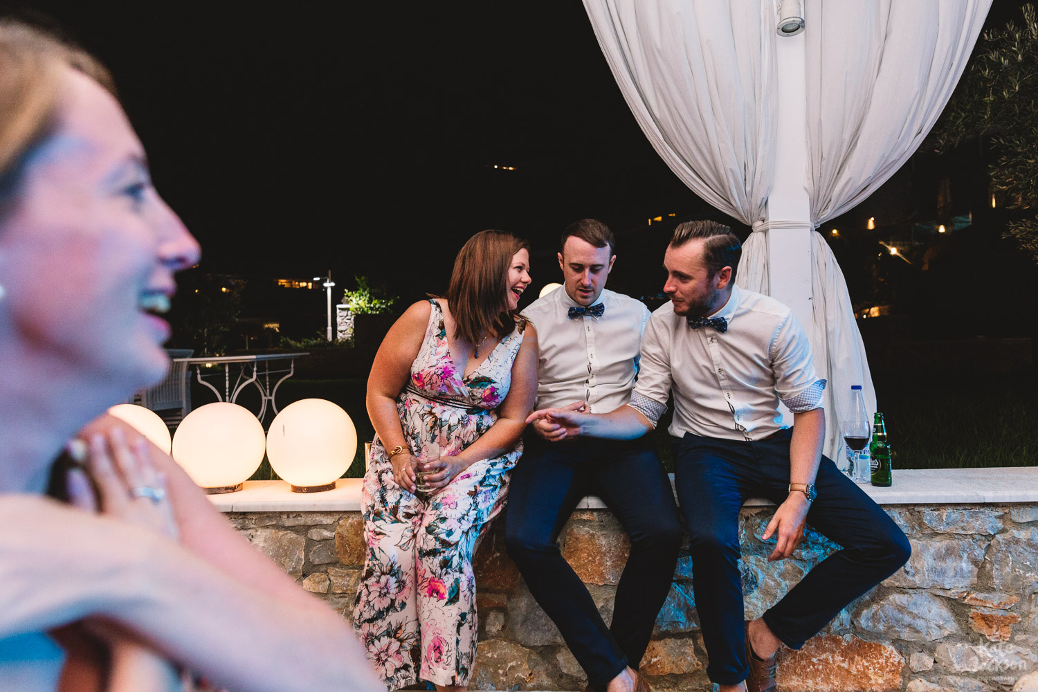 Beach Wedding Party At Kassandra Bay Resorts