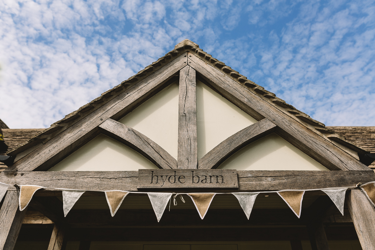 Hyde Barn Cotswolds Wedding Venue Exterior