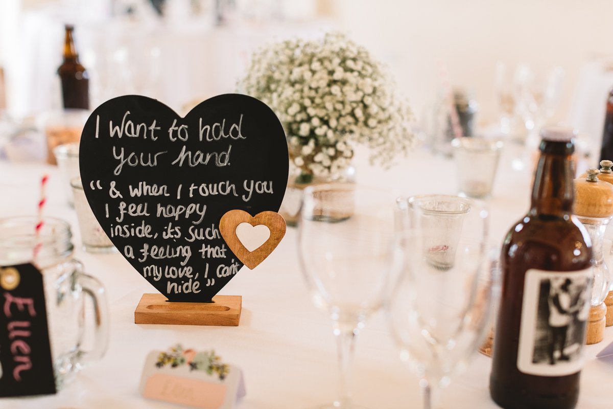 Hyde Barn Weddings DIY Table Decor