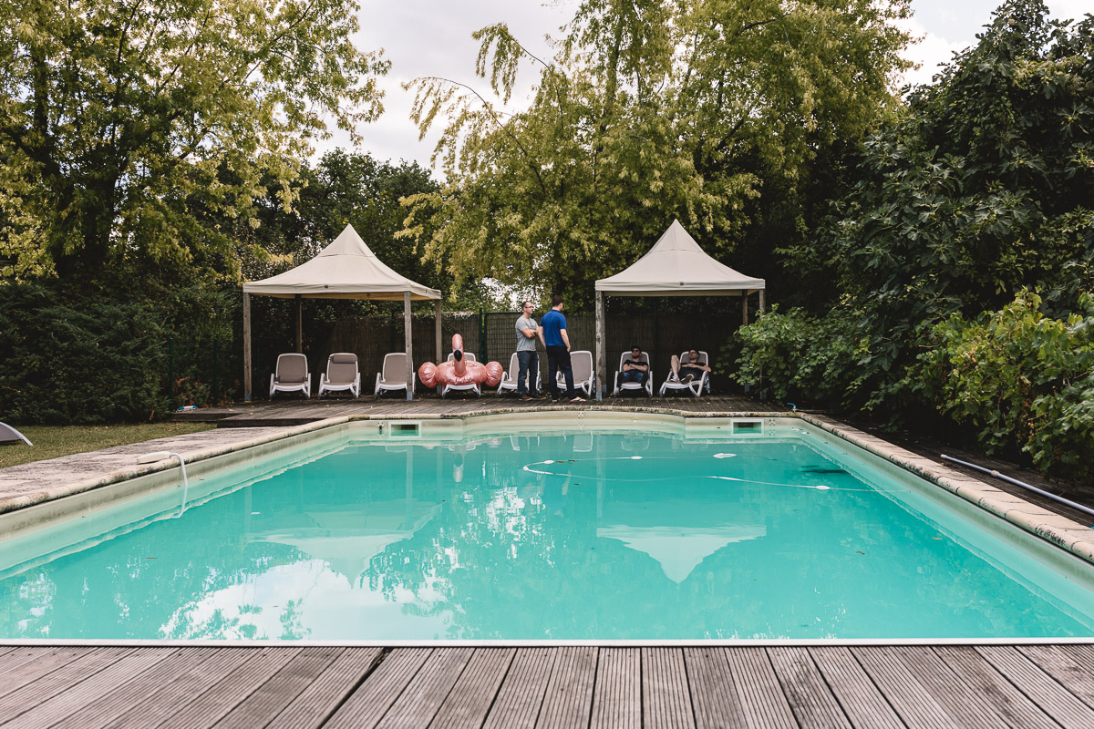 Fun Swimming pool at Chateau Lasfargues