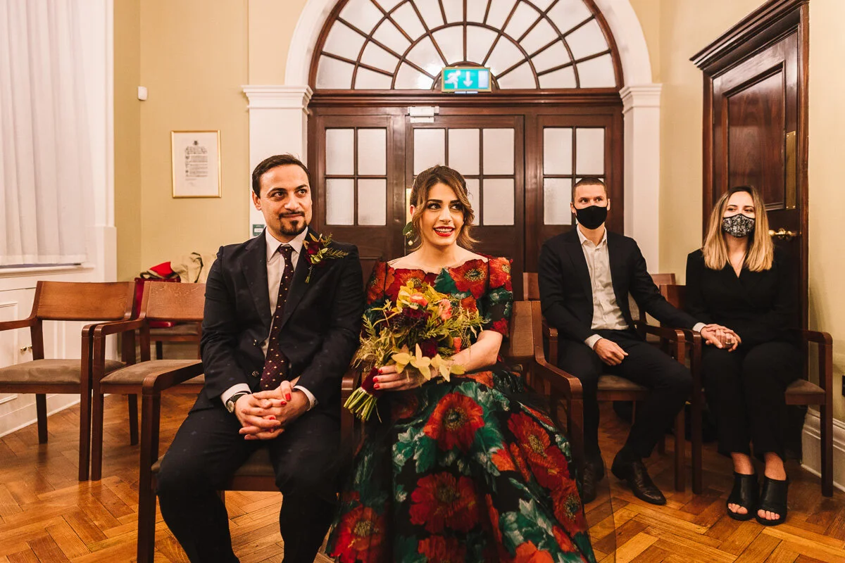 Intimate Winter Wedding at Chelsea Town Hall in London | Kate Jackson Photography-13.jpg