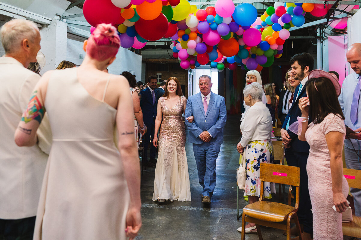 Colourful London Warehouse Wedding With Balloons-24.jpg