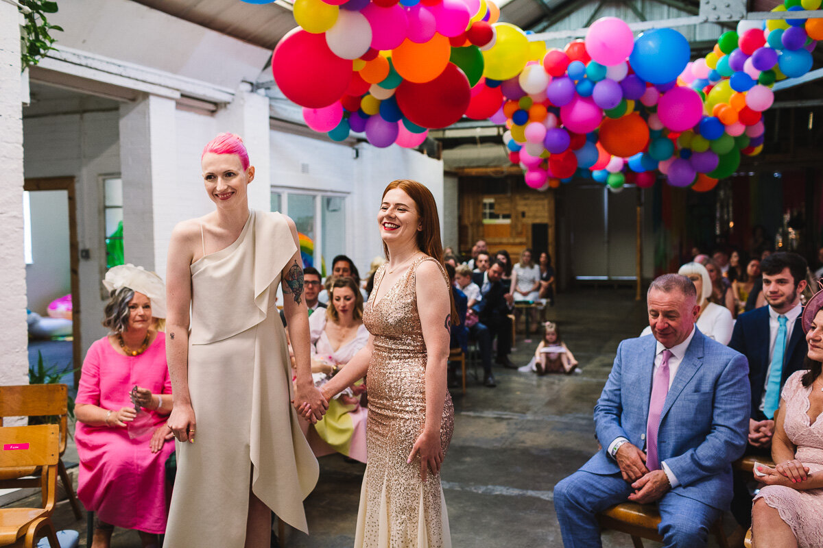Colourful London Warehouse Wedding With Balloons-27.jpg
