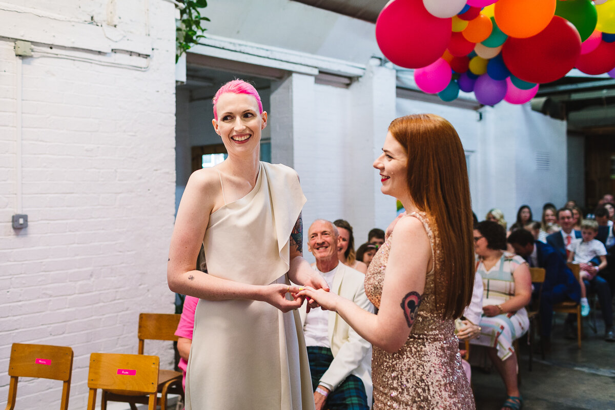 Colourful London Warehouse Wedding With Balloons-30.jpg