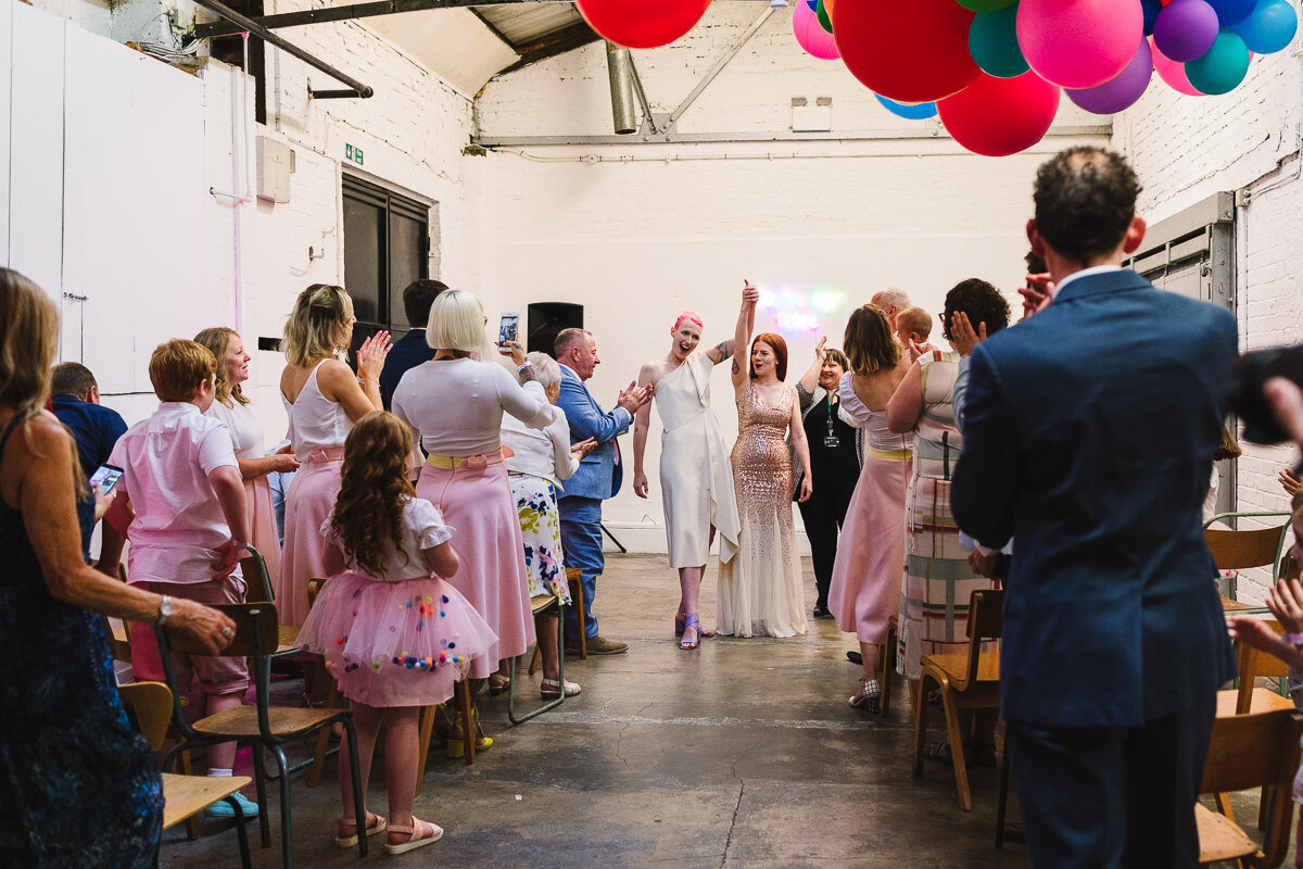 Colourful London Warehouse Wedding With Balloons-37.jpg