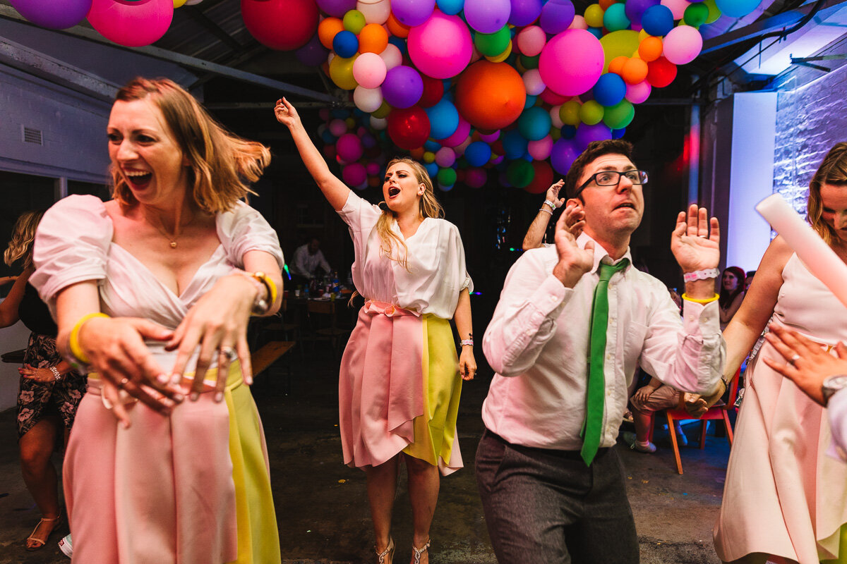 Colourful London Warehouse Wedding With Balloons-133.jpg