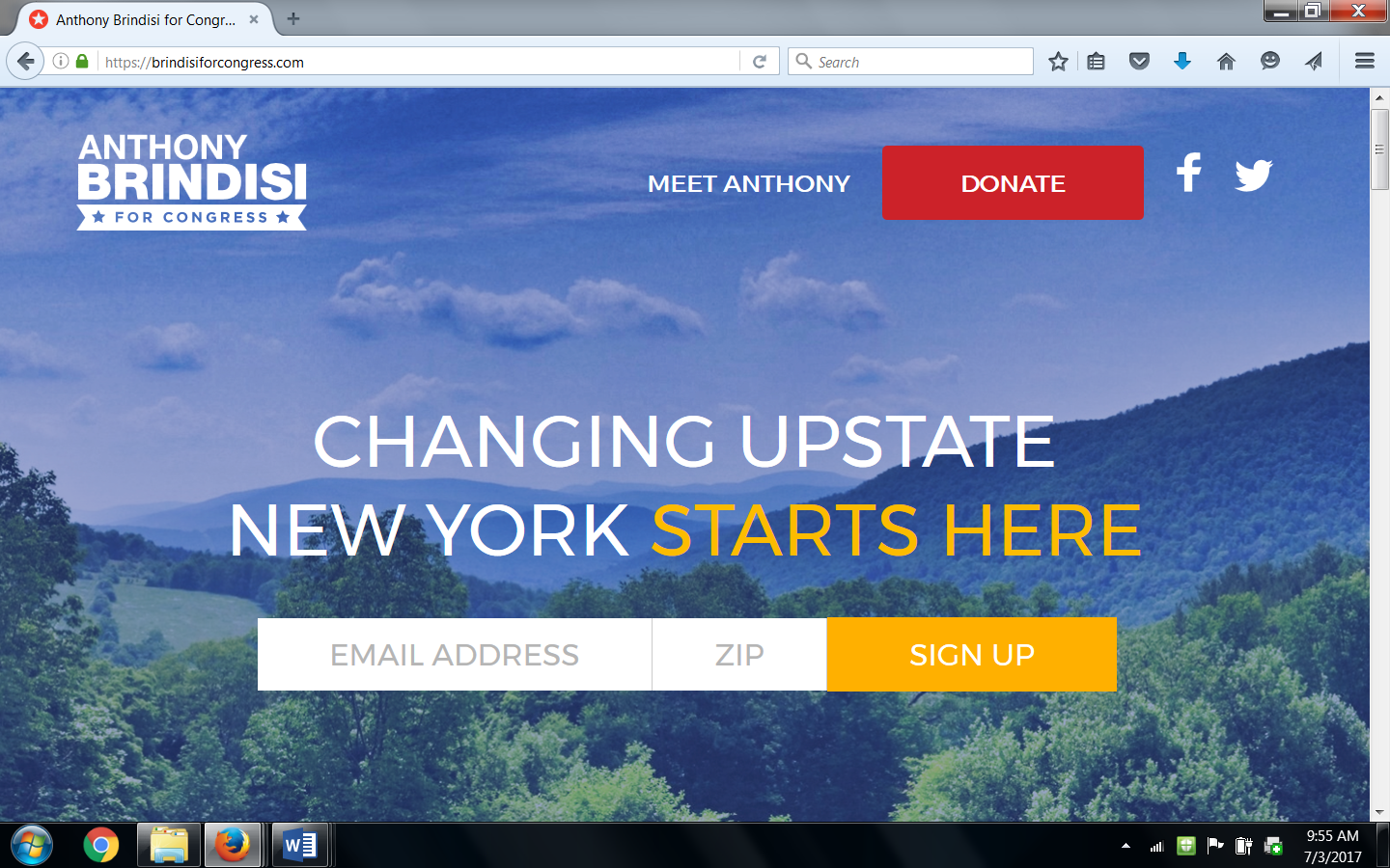 NY-22 Minute: Brindisi's Call to Action Off to Slow Start By Luke Perry  
