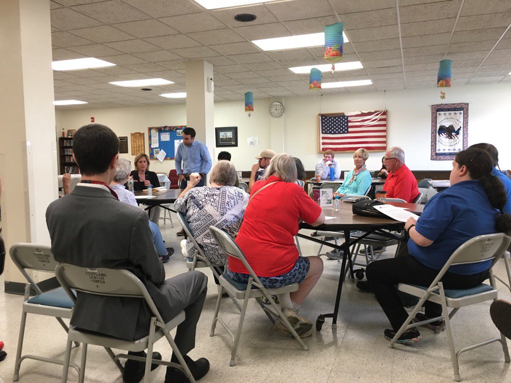 NY-22 Minute: Various Concerns Raised in Cortland's Coffee with Claudia By Luke Perry