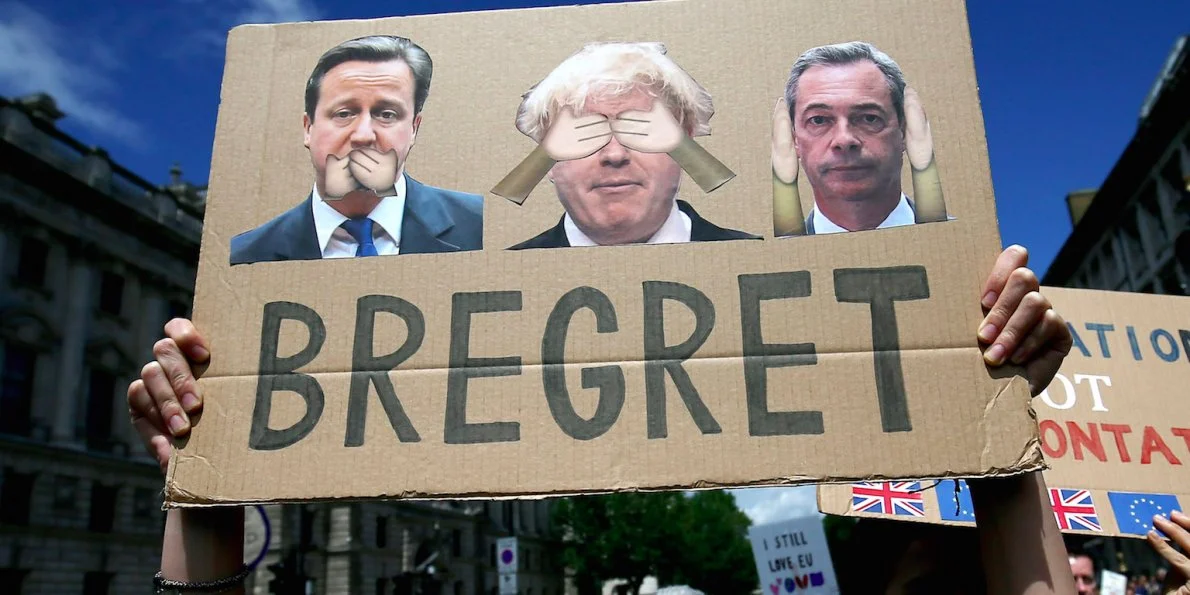Farage calls for Second Brexit Referendum By Stephen Barber