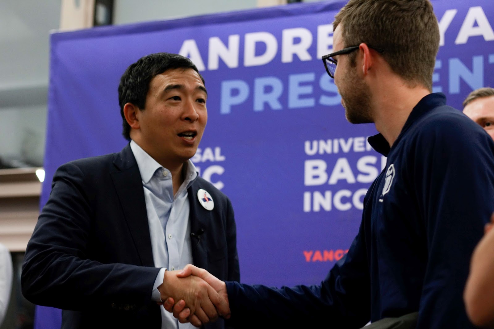 Photo by the Yang campaign