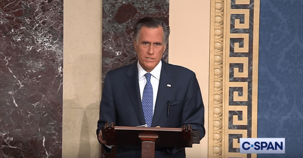 Mitt Romney's faith central to understanding his rebuke of President Trump's conduct By Luke Perry