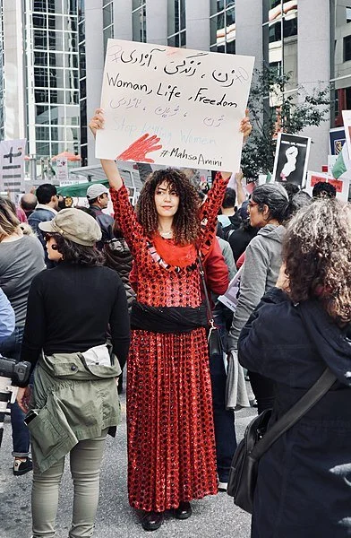 How female Iranian activists use powerful images to protest oppressive policies By Parichehr Kazemi</a> 