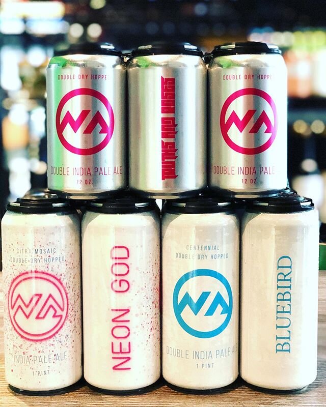 New pickups &amp; restocks from our frands at the beach 🏖 @newanthembeer!
.
~~ Truths &amp; Roses 🌹Double NEIPA DDH w/ Centennial, Simcoe, Citra, &amp; Amarillo hops (new 12oz. format!) (4.32 @untappd)
~~ Bluebird 🐦 Double NEIPA DDH w/ Centennial 