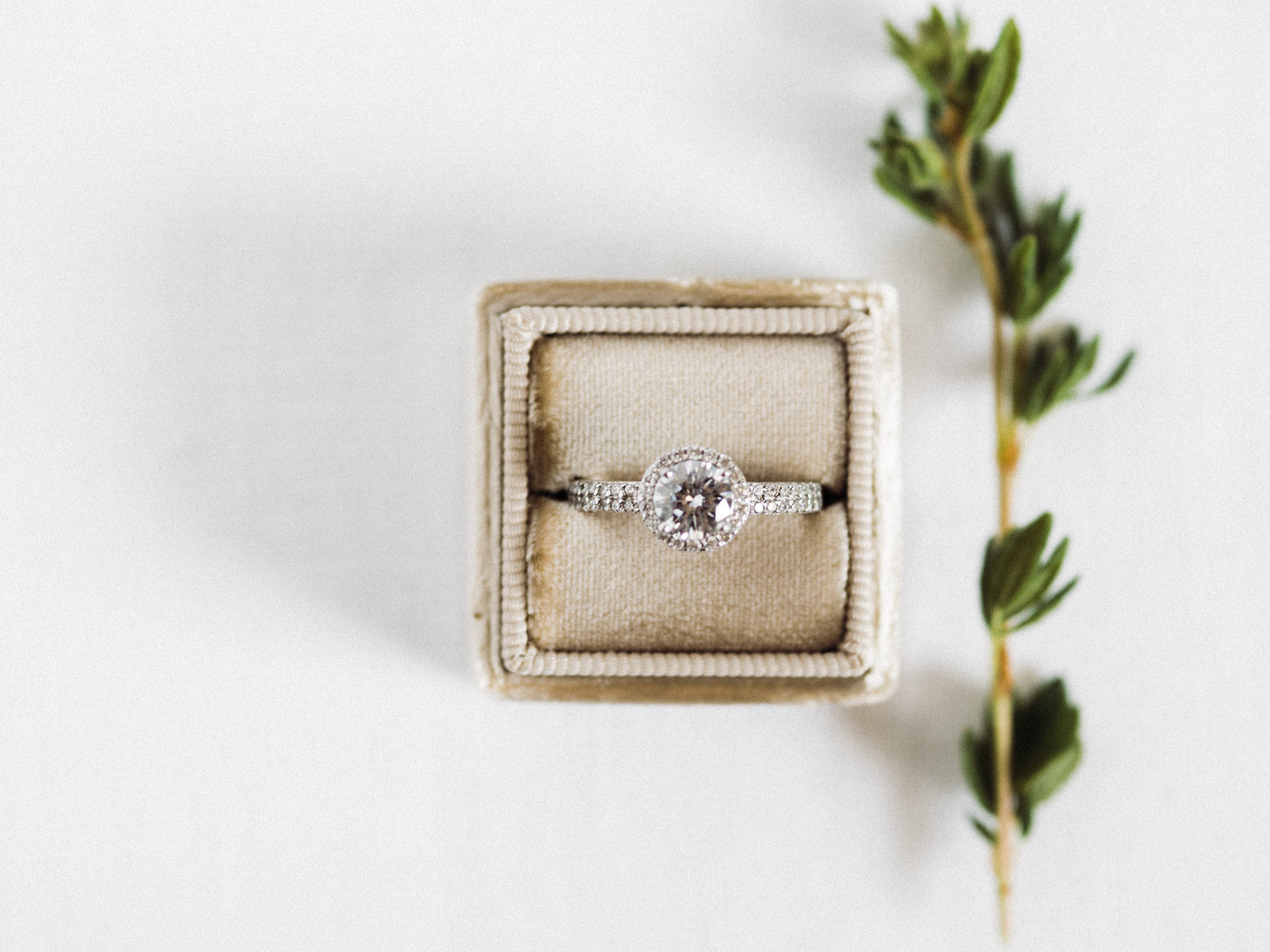 Ring box by The Mrs. Box