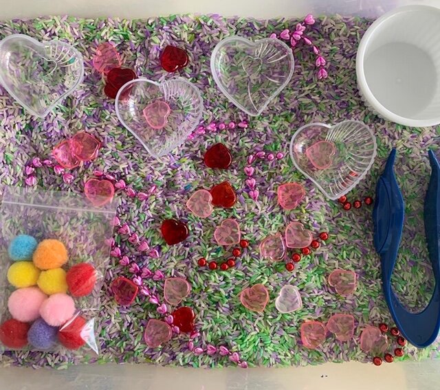 Hearts Sensory Play Kit