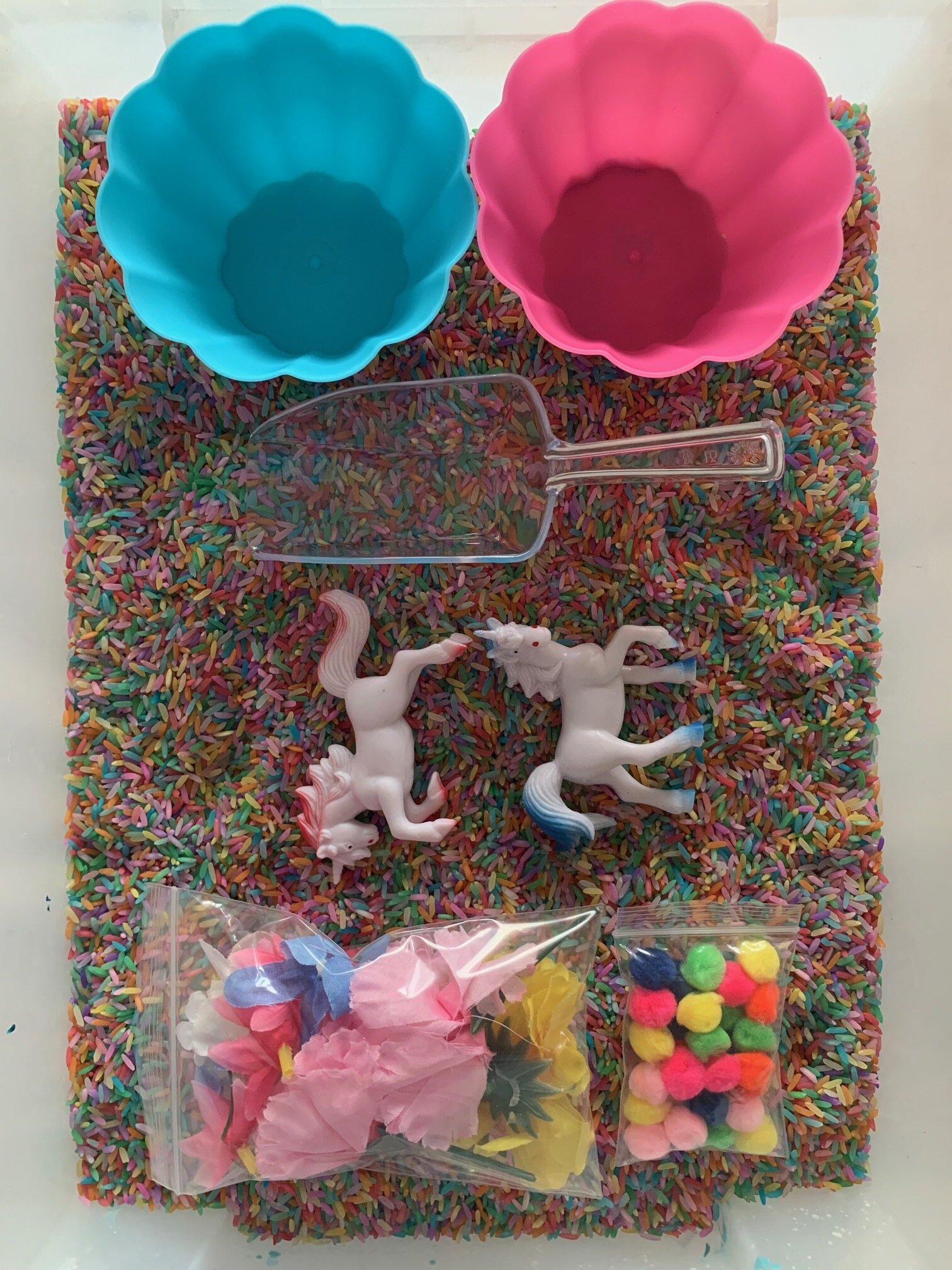 Rainbow Unicorn Sensory Play Kit