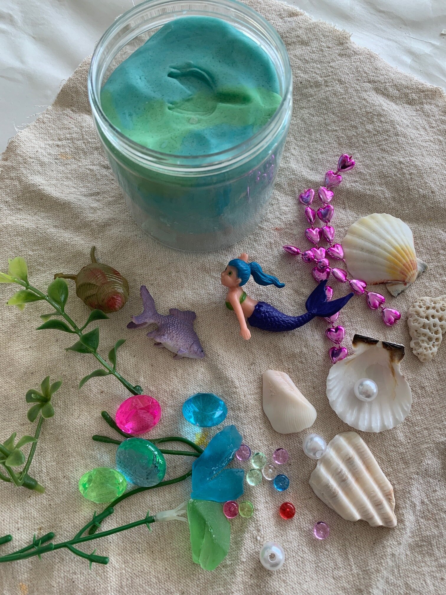 Mermaid Playdough Kit