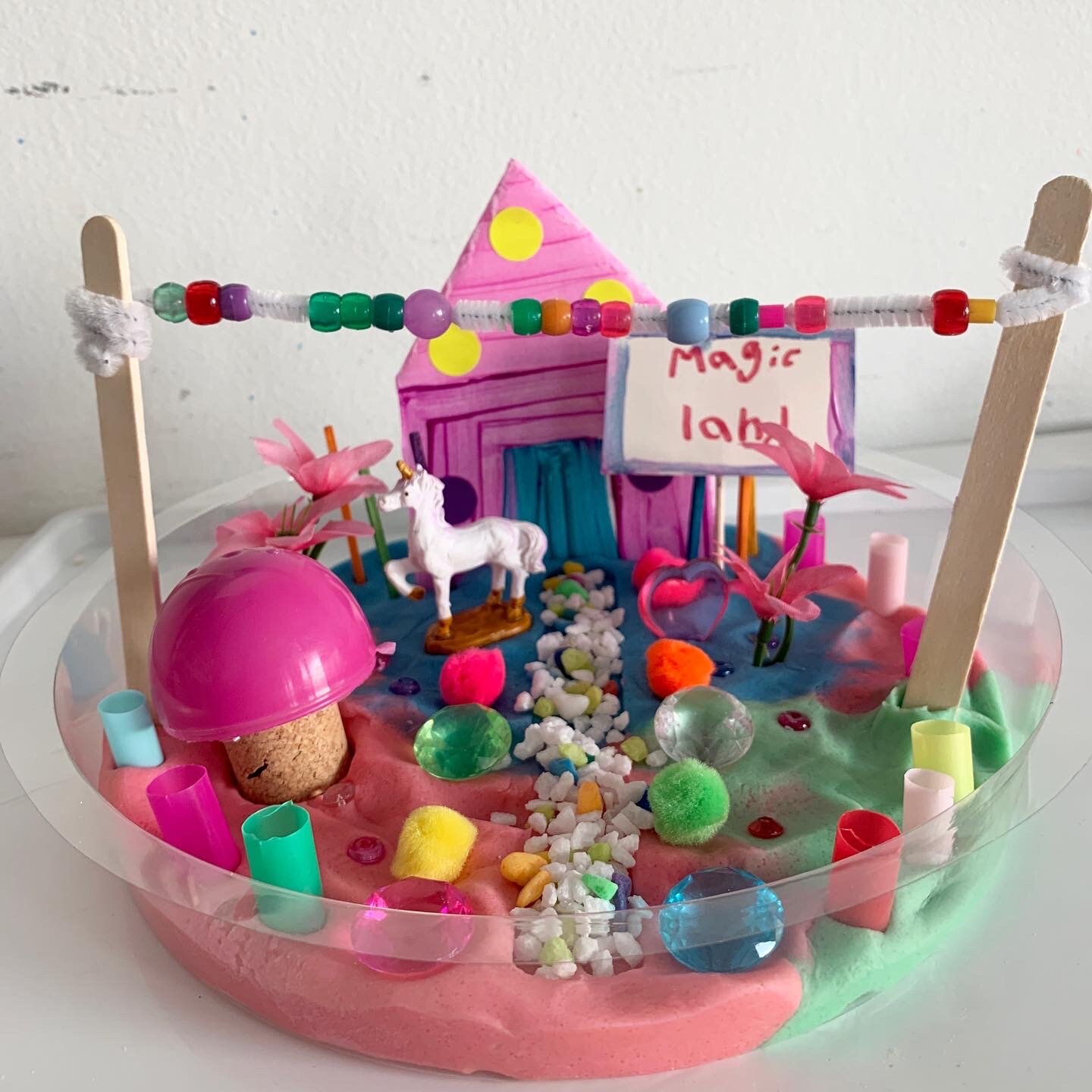 Unicorn Small World Art Kit