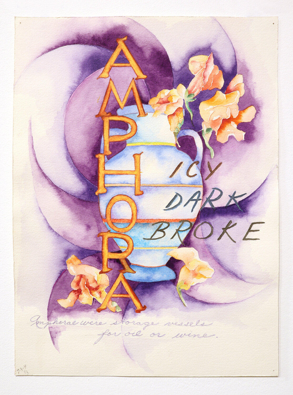 "Amphora/Icy Dark Broke", 1983