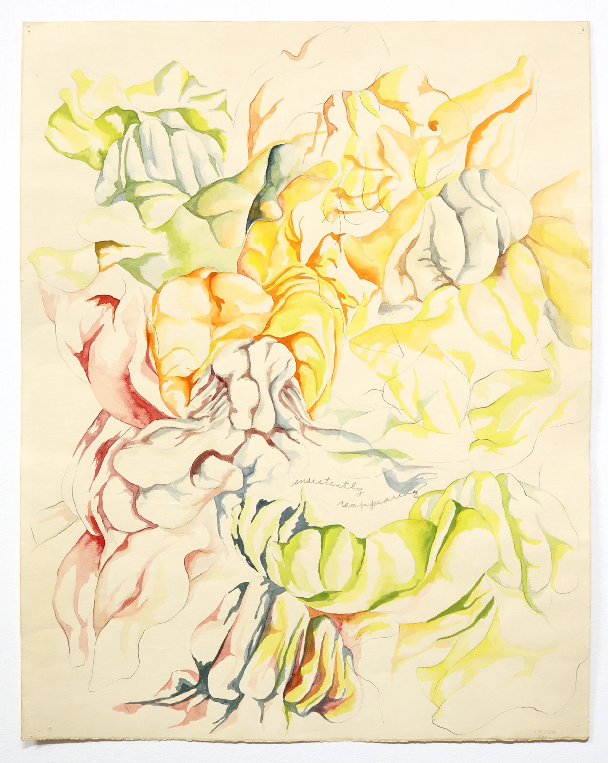 "Insistently Reappearing", 1976