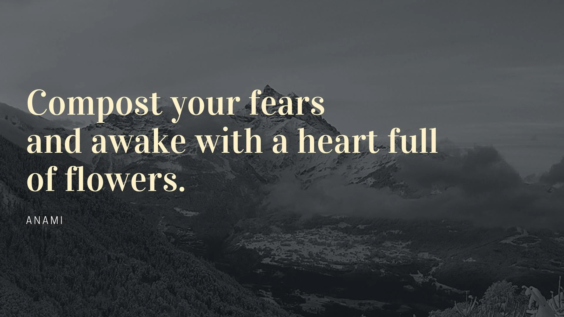 Awake with a Heart Full of Flowers: A New Years Detox