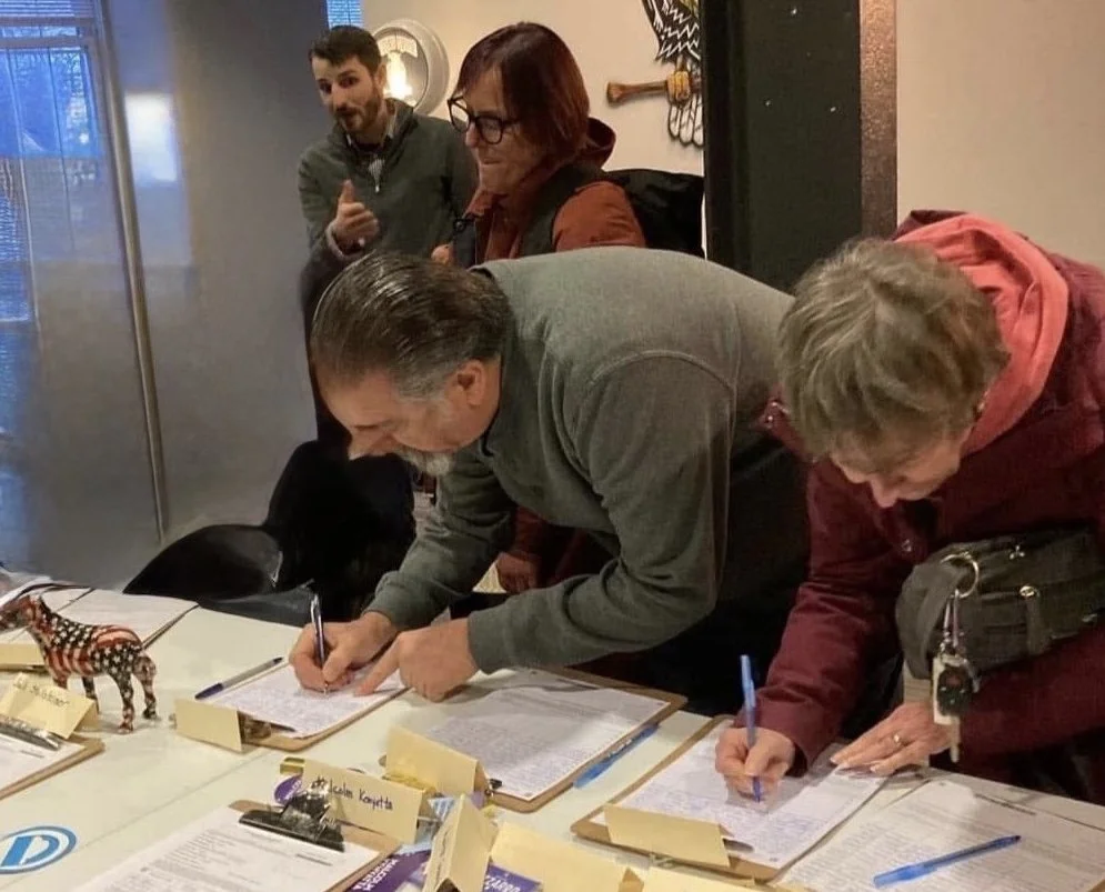 Petition Signing AND Monthly Committee Meeting