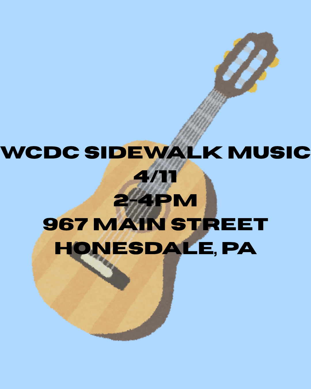 WCDC Sidewalk Music 