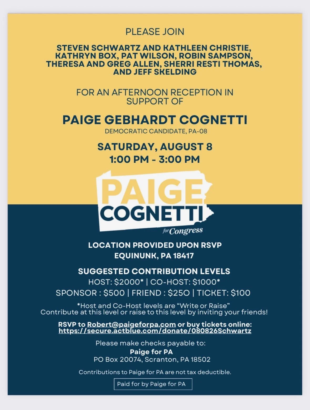 Paige Cognetti Reception