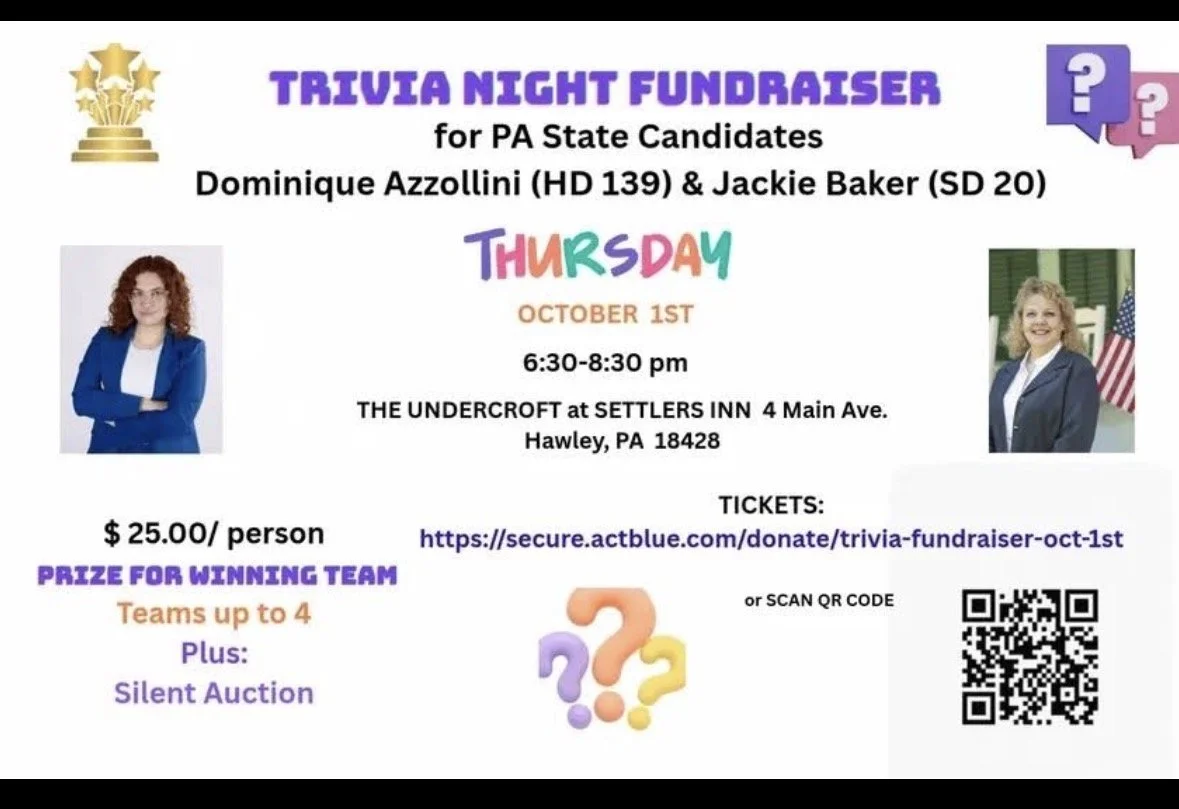 TRIVIA - Dominique Azzollini &amp; Jackie Baker's Trivia Night