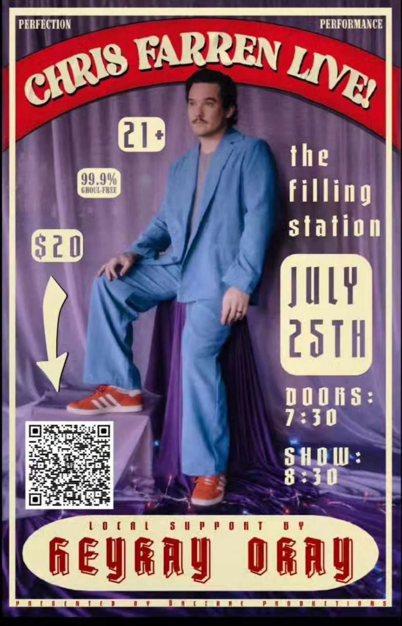 Bozeman, MT @ The Filling Station w/ CHRIS FARREN, HEYKAYOKAY,  Charlie of Doom