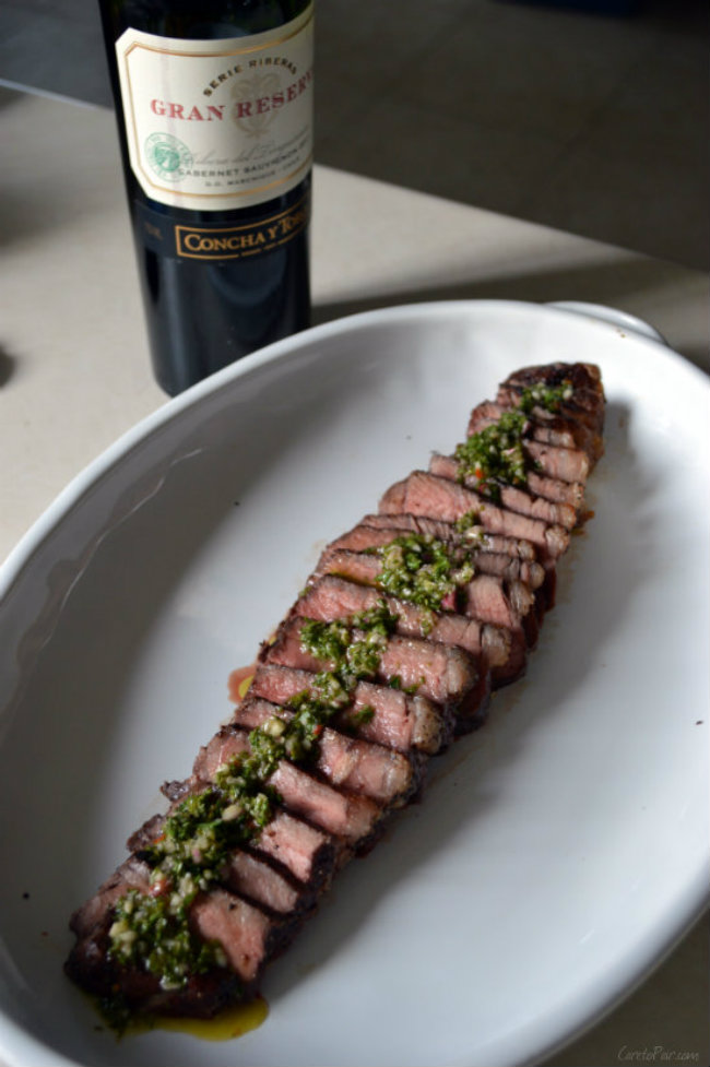 Chimichurri Steak Wine Pairing — Dani G Morris