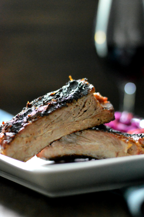 Charred, Grilled Ribs and Wine? Yes. It works. Check out this wine pairing we did with grilled ribs and coleslaw | CaretoPair.com