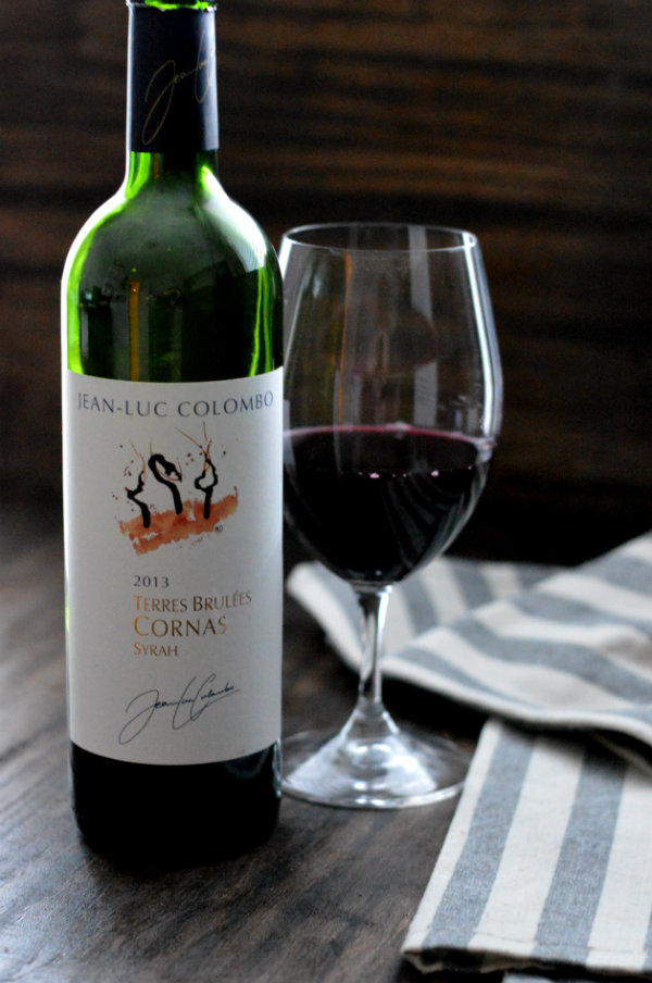 Jean Luc Colombo Cornas Red Wine Paired Perfectly with Roasted Bone Marrow. Made from 100% Syrah, it makes a perfect wine pairing!